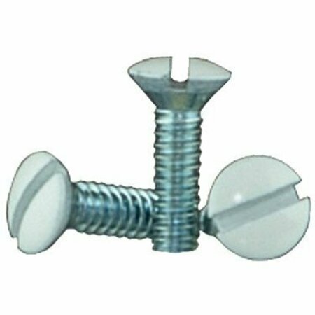 COOPER WIRING WALL PLATE SCREWS WHITE 231W-BOX